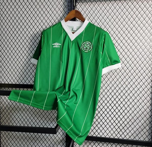 Retro 1984/86 Celtics 2 Away Game Soccer Jersey - Image 3