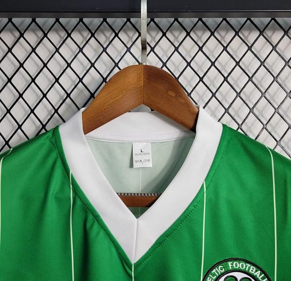 Retro 1984/86 Celtics 2 Away Game Soccer Jersey - Image 4
