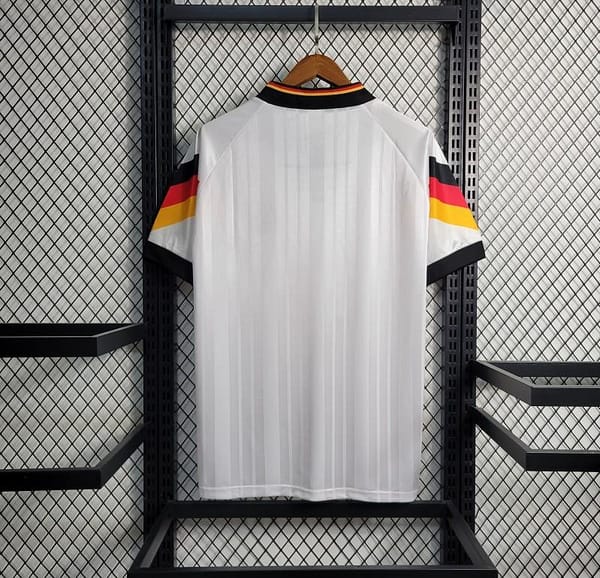 Retro 1992 Germany Home Soccer Jersey - Image 5