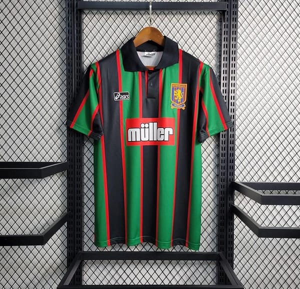 Retro 1993/95 Aston Villa Away Soccer Jersey