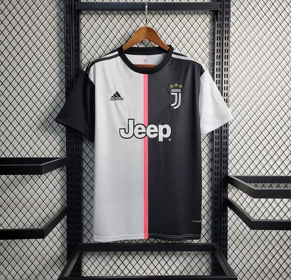 Retro 19/20 Juventus Home Soccer Jersey