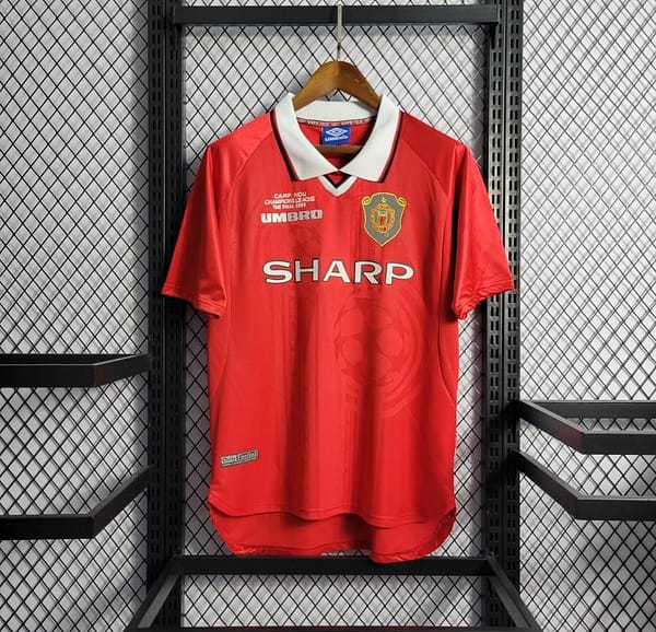 Retro 99/00 Manchester United Home Jersey