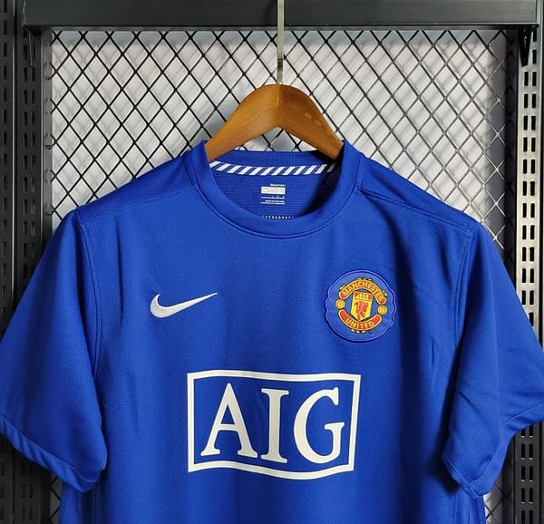 Retro 07/08 Manchester United Away Jersey - Image 5