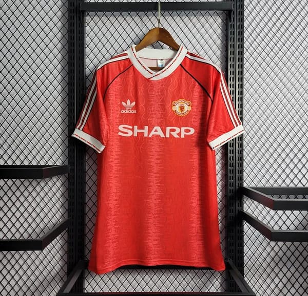 Retro 90/92 Manchester United Home Jersey