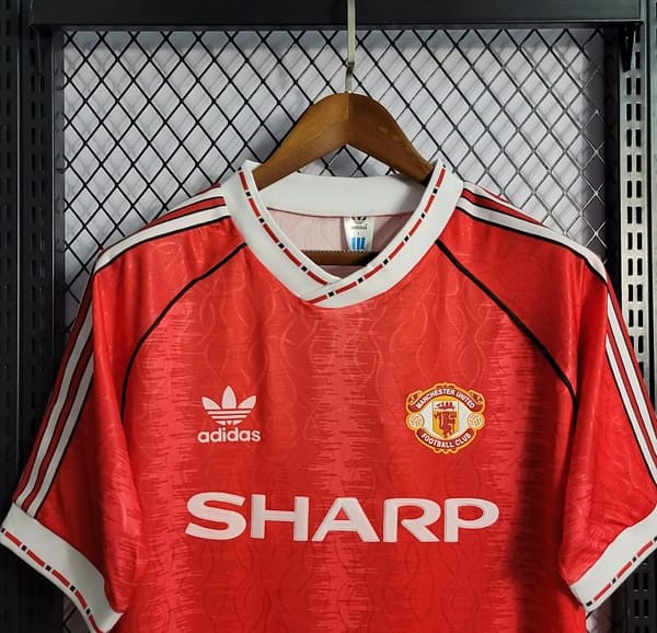 Retro 90/92 Manchester United Home Jersey - Image 6