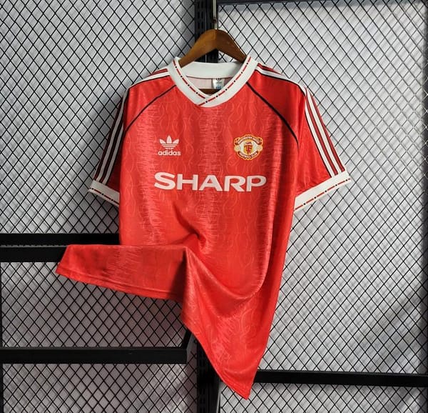 Retro 90/92 Manchester United Home Jersey - Image 10