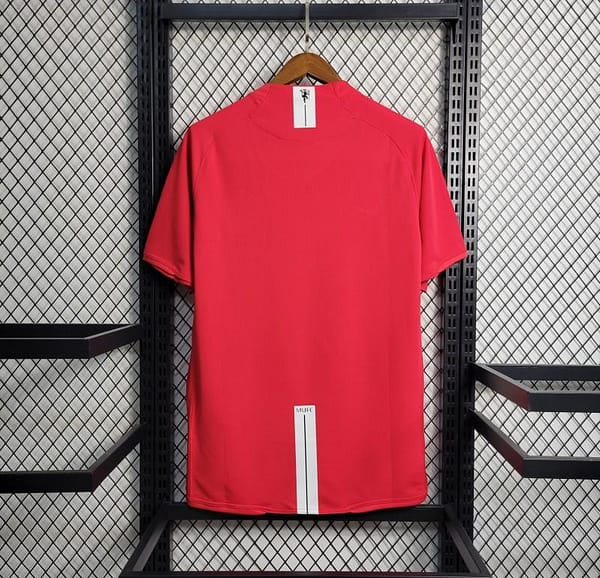 Retro 07-08 Manchester United Home Premier League Jersey - Image 8