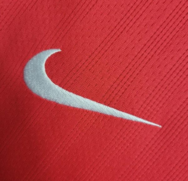 Retro Long Sleeve 07-08 Manchester United Champions League Version Home Jersey - Image 3