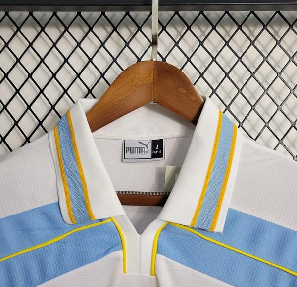 Retro 1998-00 Lazio Third White Jersey - Image 7