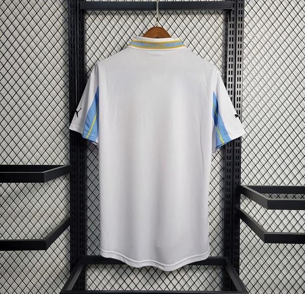 Retro 1998-00 Lazio Third White Jersey - Image 11