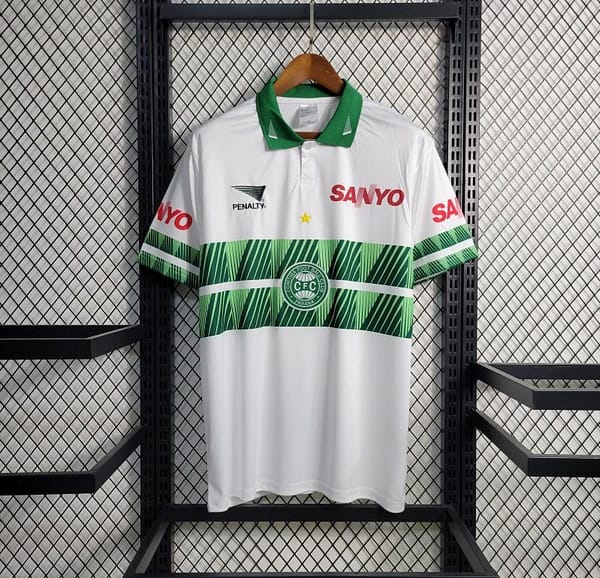 Retro 97-98 Brazil Team Coritiba Home Jersey