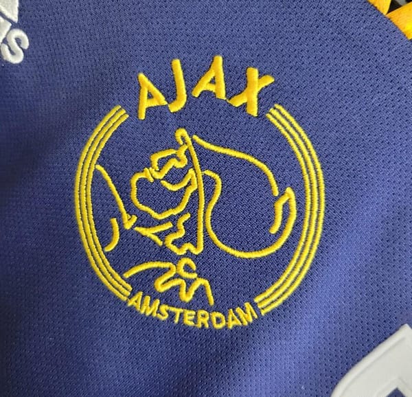 Retro 2000-01 Ajax Away Jersey - Image 5