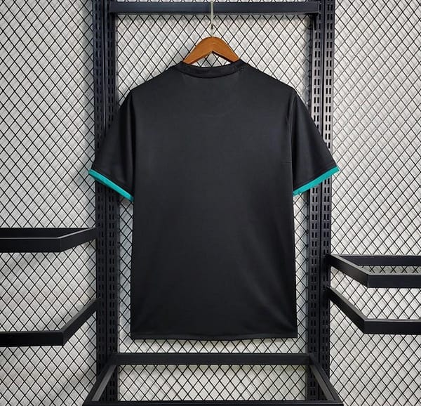 Retro 17-18 Real Madrid Away Black Jersey - Image 8