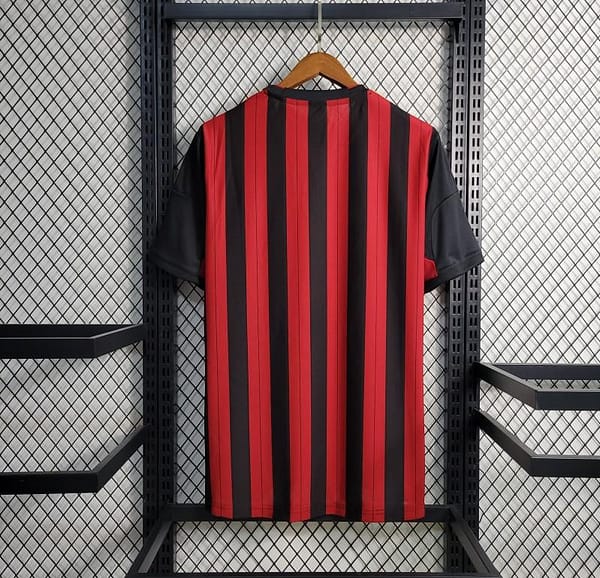 Retro 2013-14 AC Milan Home Jersey - Image 5
