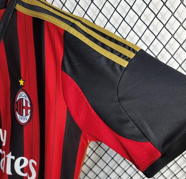 Retro 2013-14 AC Milan Home Jersey - Image 10