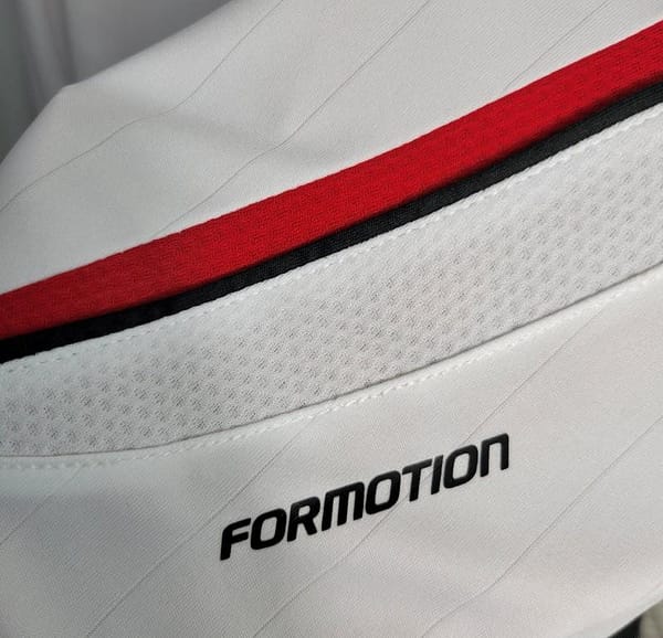 Retro Long Sleeve 2006-07 AC Milan Away White Jersey - Image 9