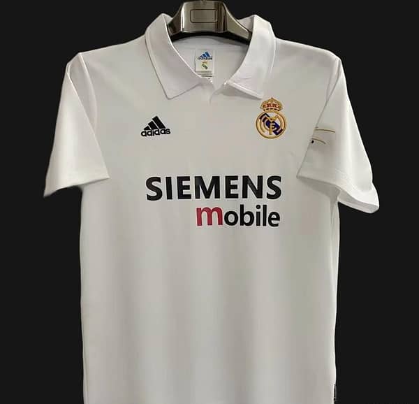 Retro 02/03 Real Madrid Home Century Jersey