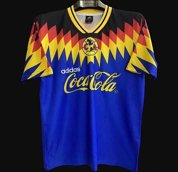 Retro 94/95 Club America Away Blue Jersey