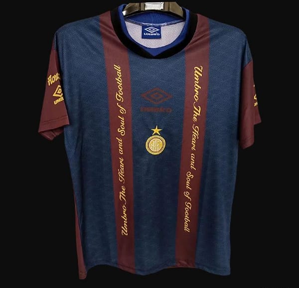 Retro 94/95 Inter Milan Training Jersey Wine Color Jersey
