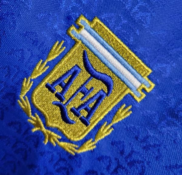Retro 1994 Argentina Away Blue Jersey - Image 2