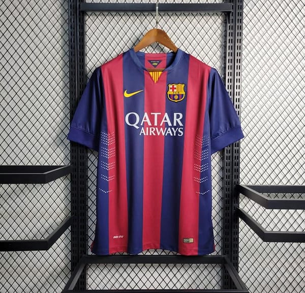 Retro 2014/15 Barcelona Home Jersey