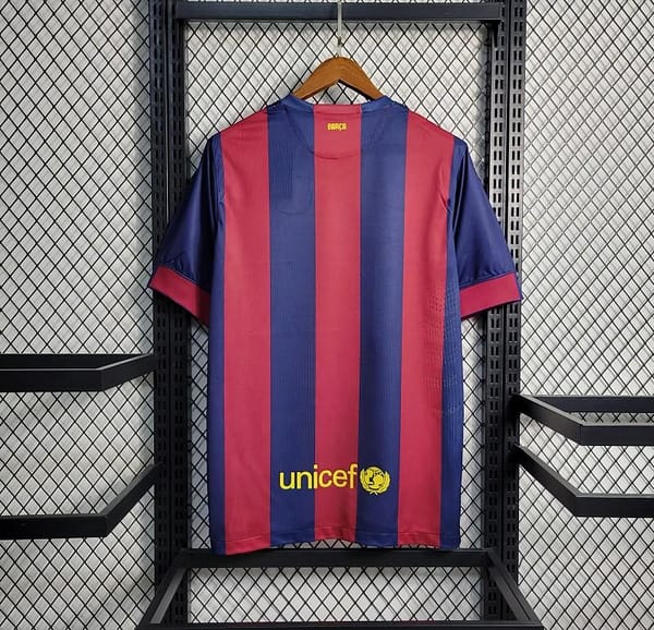 Retro 2014/15 Barcelona Home Jersey - Image 3