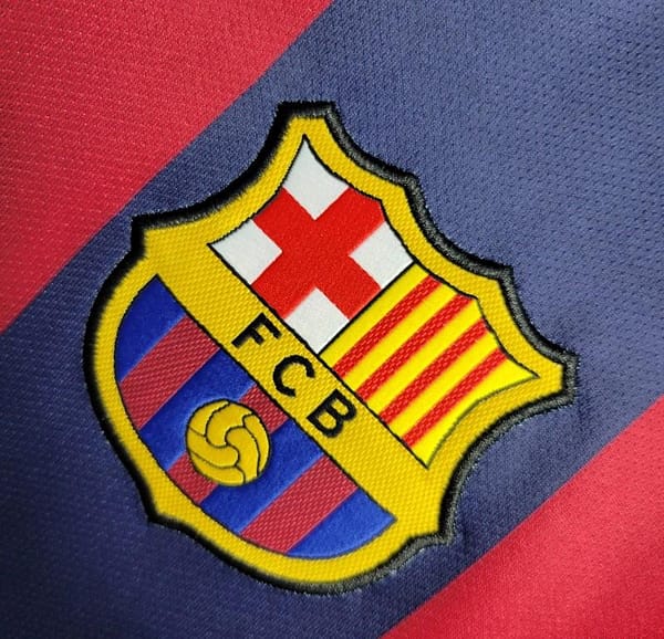 Retro 2014/15 Barcelona Home Jersey - Image 9