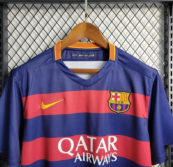 Retro 15/16 Barcelona Home Jersey - Image 2