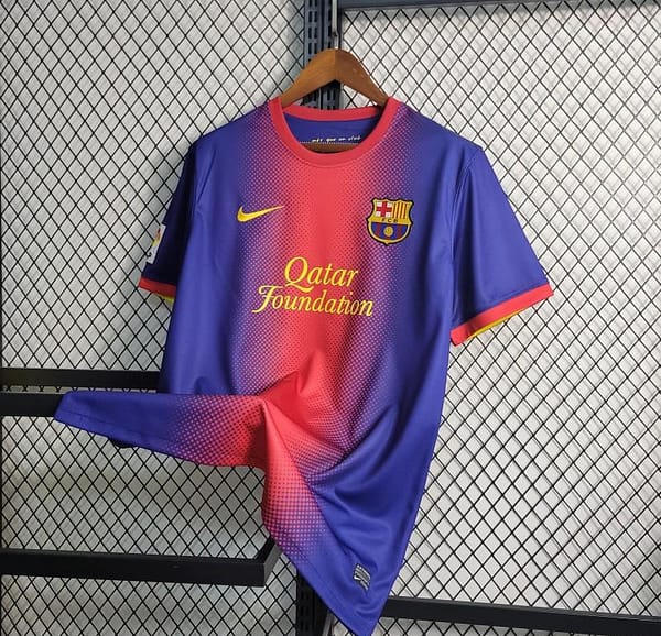 Retro 12/13 Barcelona Home Jersey - Image 3
