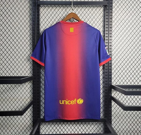 Retro 12/13 Barcelona Home Jersey - Image 7