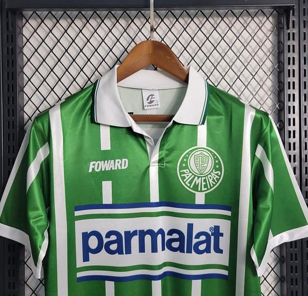 Retro 1992 Palmeiras Home Jersey - Image 3