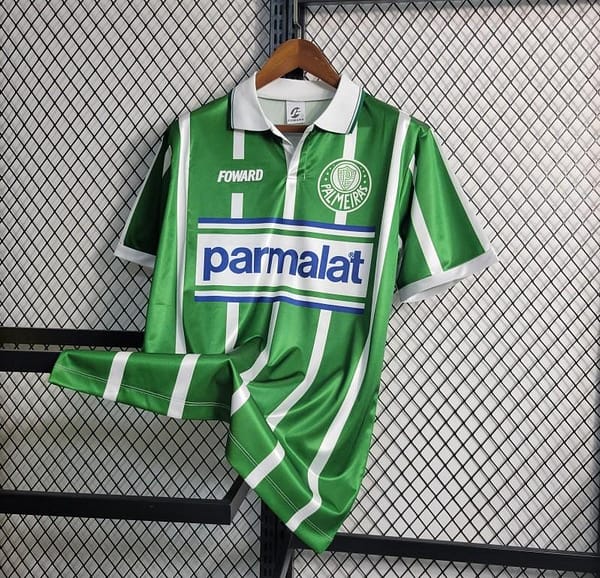 Retro 1992 Palmeiras Home Jersey - Image 7