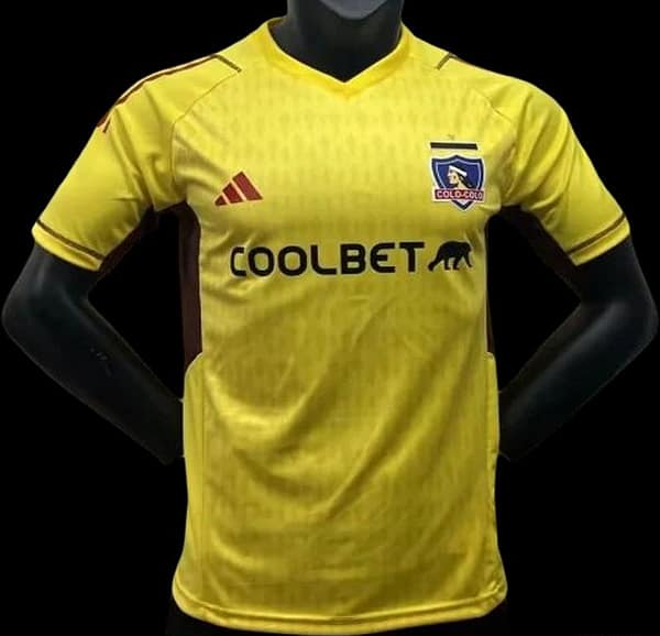 Player Version COLO COLO Goalkeeper Yellow Jersey