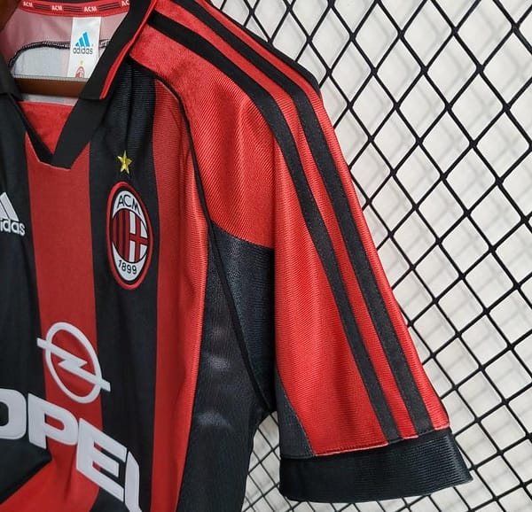 Retro 1998/99 AC Milan Home Jersey - Image 2