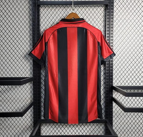 Retro 1998/99 AC Milan Home Jersey - Image 4