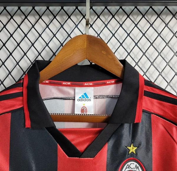 Retro 1998/99 AC Milan Home Jersey - Image 7