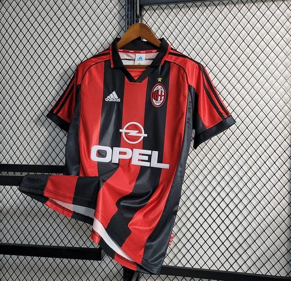 Retro 1998/99 AC Milan Home Jersey - Image 8