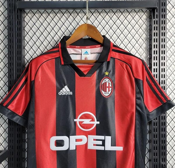 Retro 1998/99 AC Milan Home Jersey - Image 10