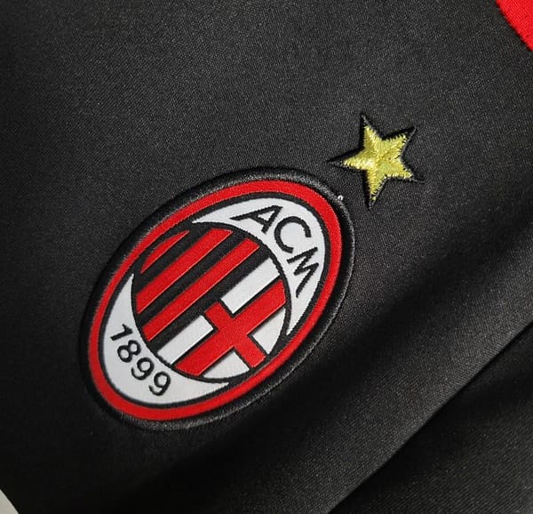 Retro 2007/08 AC Milan Third Black Jersey - Image 11