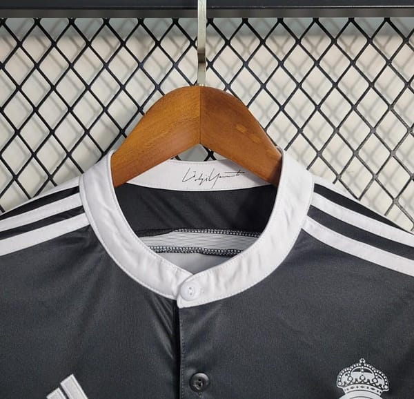 Retro 14/15 Real Madrid Third Black Dragon Long Jersey - Image 4