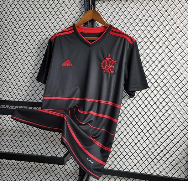 20/21 Flamengo Third Black Jersey - Image 3