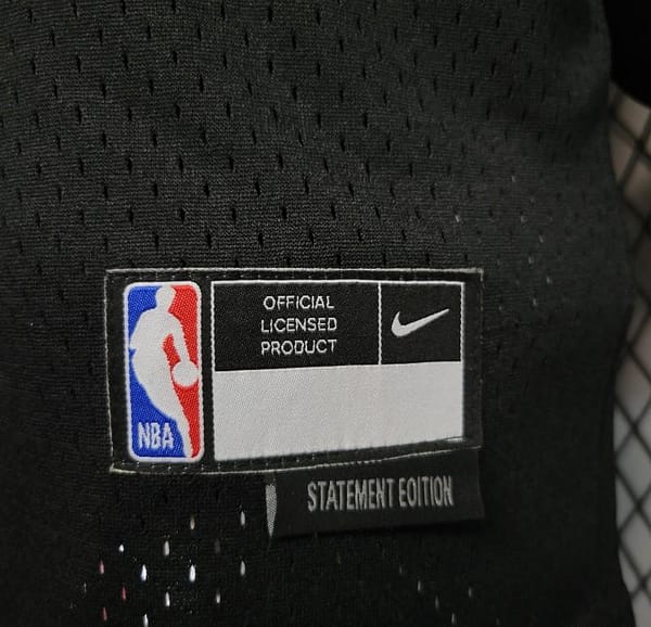 NBA Bull Stadium Black Jersey - Image 7