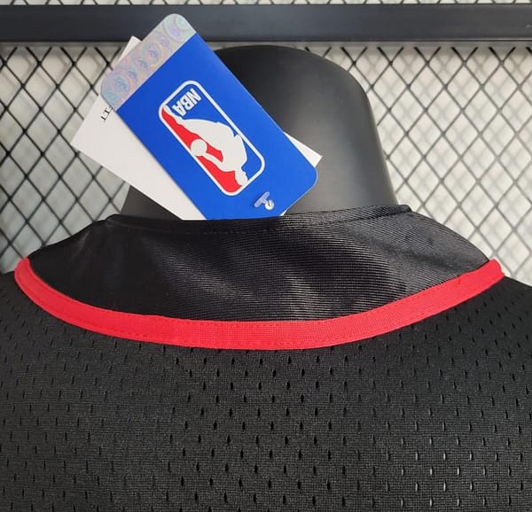 NBA Bull Stadium Black Jersey - Image 11