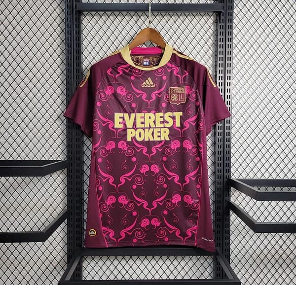 Retro 2010-11 Olympique Lyonnais Lyon Away Jersey