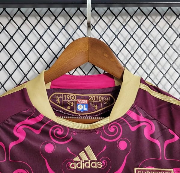 Retro 2010-11 Olympique Lyonnais Lyon Away Jersey - Image 5