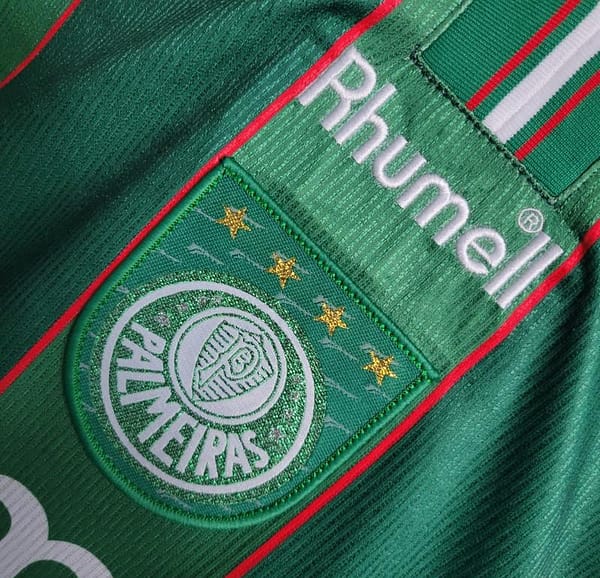 Retro 1999 Palmeiras Copa Libertadores Champion Home Jersey - Image 3