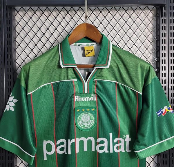 Retro 1999 Palmeiras Copa Libertadores Champion Home Jersey - Image 8