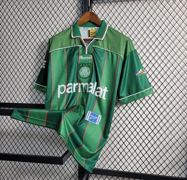 Retro 1999 Palmeiras Copa Libertadores Champion Home Jersey - Image 10