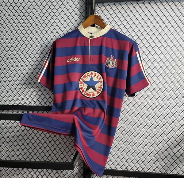 Retro1995-96 Newcastle Away Soccer Jersey - Image 9