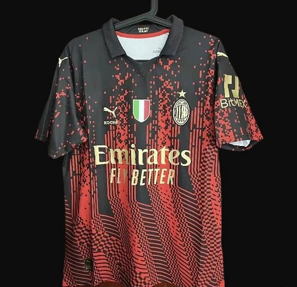 22/23 AC Milan X Koché Special Red/Black Jersey